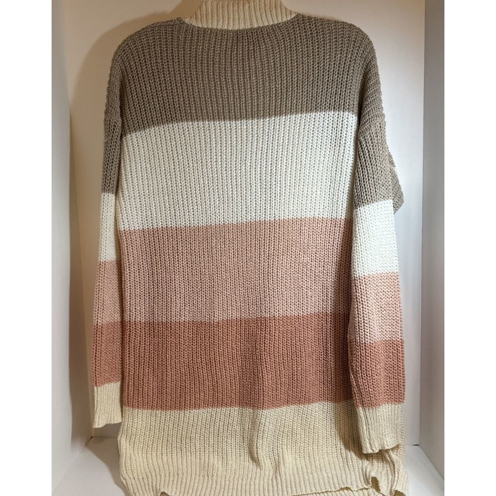 Altar'd State Cardigan Sweater Open Front Long Sleeve‎ Mocha Pink Size Small New - Picture 6 of 6
